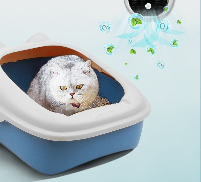 Smart Cat Litter Air Purifier: Odor-Free, Always Fresh! - Decent Meow