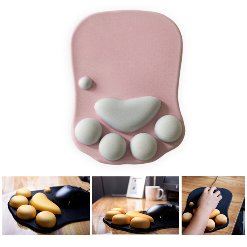 Cute Cat Paw Mouse Pad: Comfort Meets Style! - Decent Meow