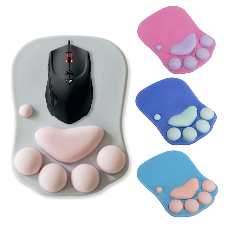 Cute Cat Paw Mouse Pad: Comfort Meets Style! - Decent Meow